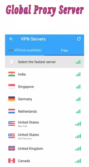 IMO VPN - HD Voice Clearity & Free Proxy VPN Screenshot 2