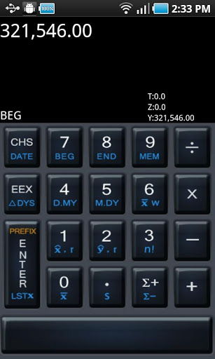 12C Financial Calculator Free Screenshot 2