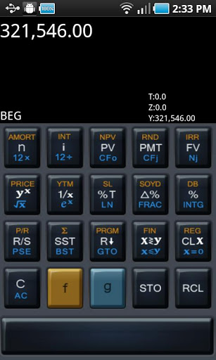 12C Financial Calculator Free Screenshot 3