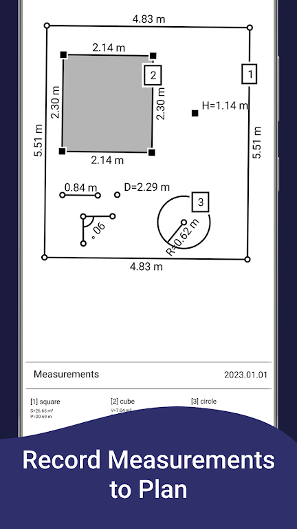 AR Ruler App: Tape Measure Cam Mod Screenshot 4