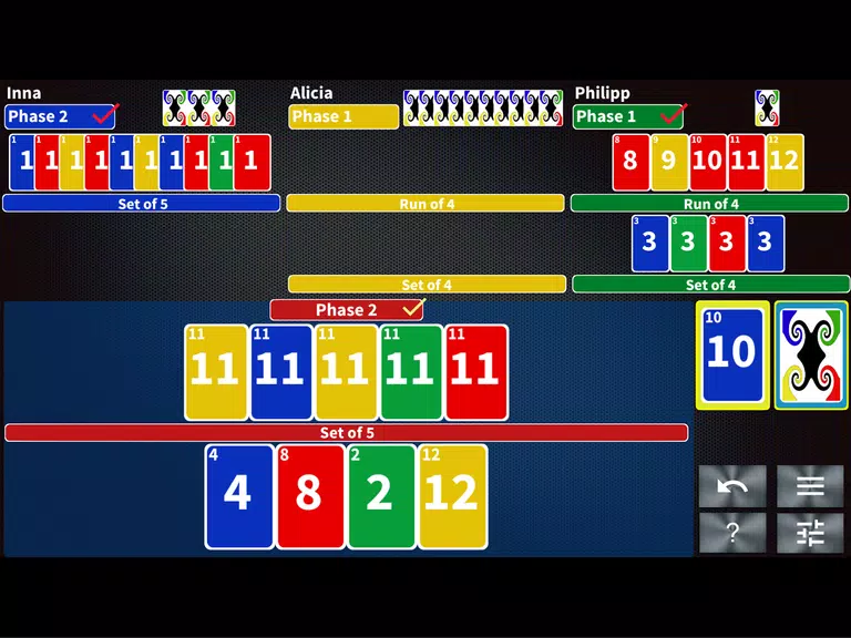 Phase Rummy card game Screenshot 4