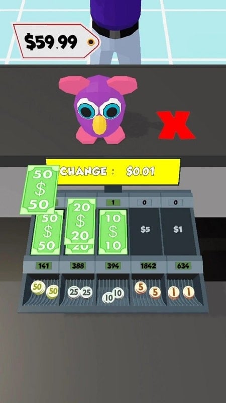 Cashier 3D Screenshot 2