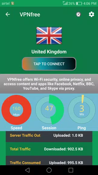 Security VPN Free - Proxy Free Server, Free VPN Screenshot 3