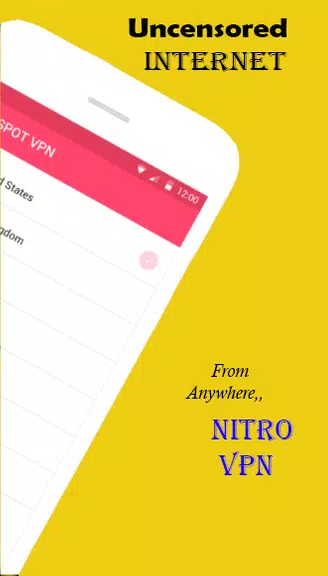 Nitro VPN -Free Unlimited Proxy, Fast & Secure VPN Screenshot 2