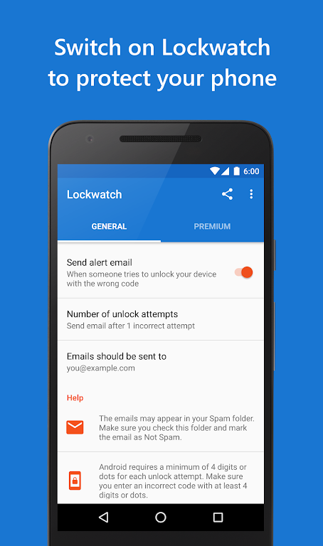 Lockwatch – Anti-Theft Mod Screenshot 1