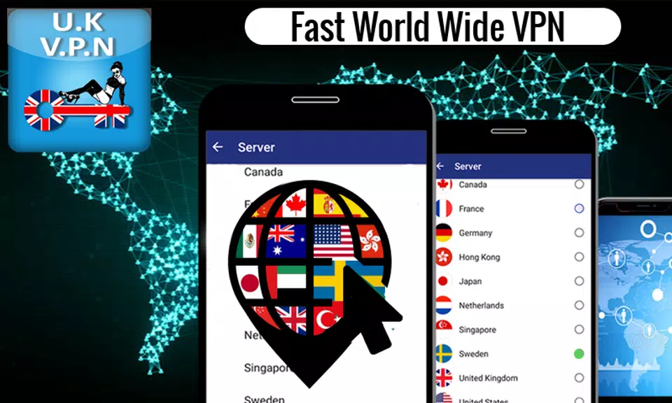 UK VPN Client VPN : free data vpn hotspot shield Screenshot 3