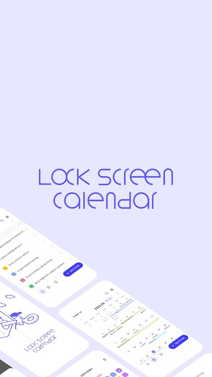 LockScreen Calendar Mod Screenshot 1