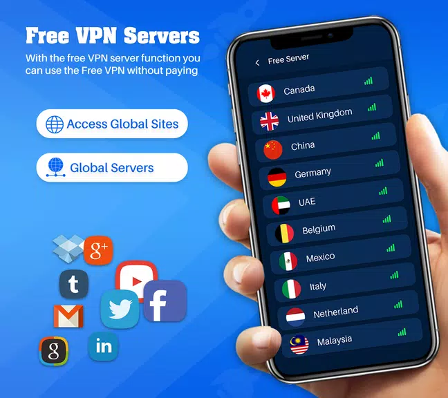 Super Vpn Free : Fast Vpn Master & Secure Vpn App Screenshot 4