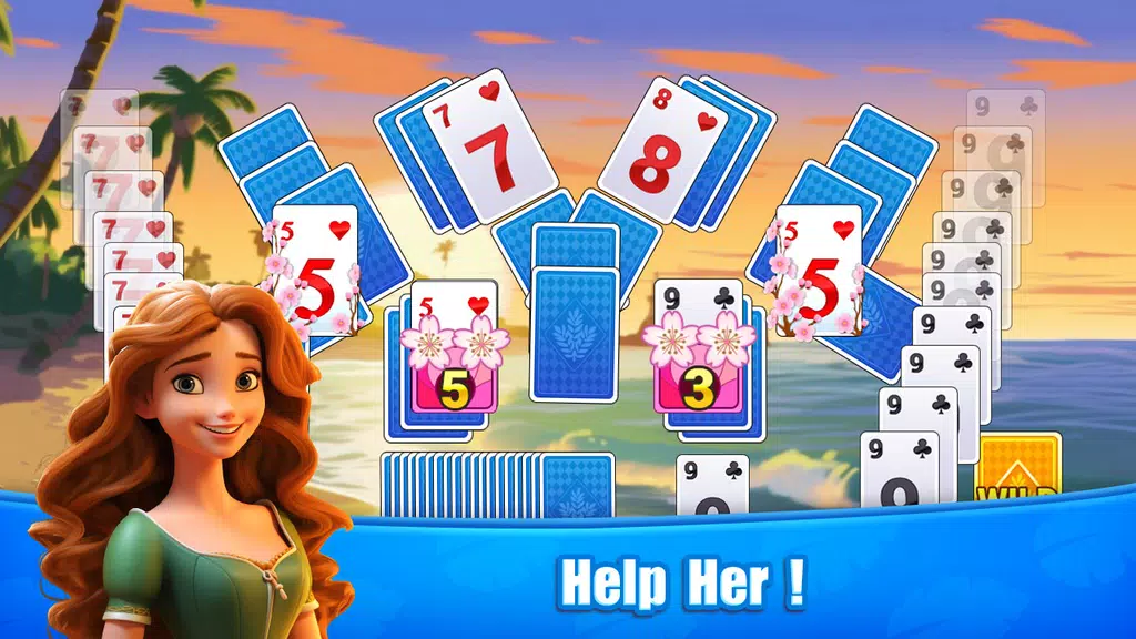 Cooking Solitaire TriPeaks Screenshot 1