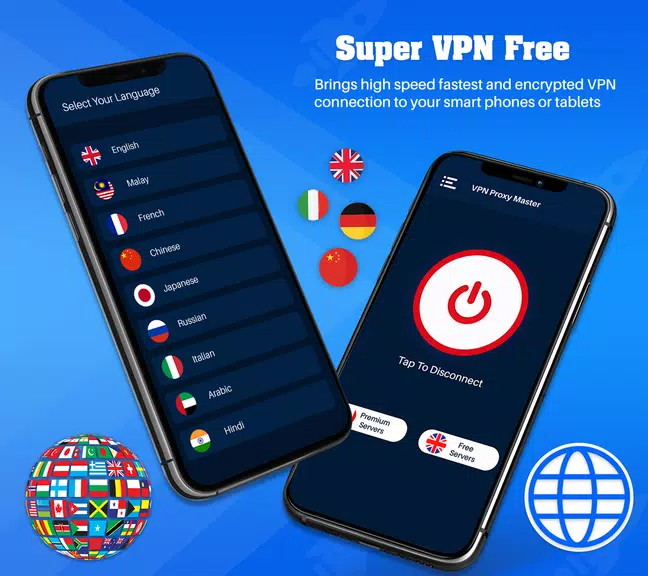 Super Vpn Free : Fast Vpn Master & Secure Vpn App Screenshot 1