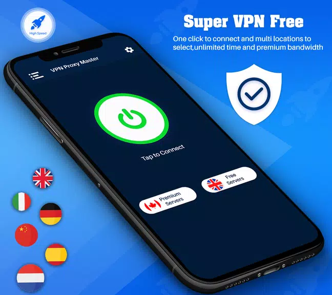 Super Vpn Free : Fast Vpn Master & Secure Vpn App Screenshot 2