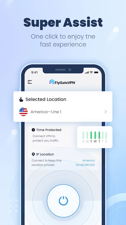 FlyGateVPN Pro - Unlimited VPN Screenshot 1