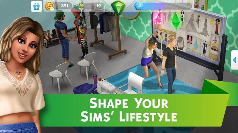 The Sims Mobile Screenshot 3