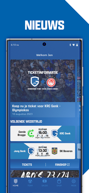 KRC Genk Screenshot 1