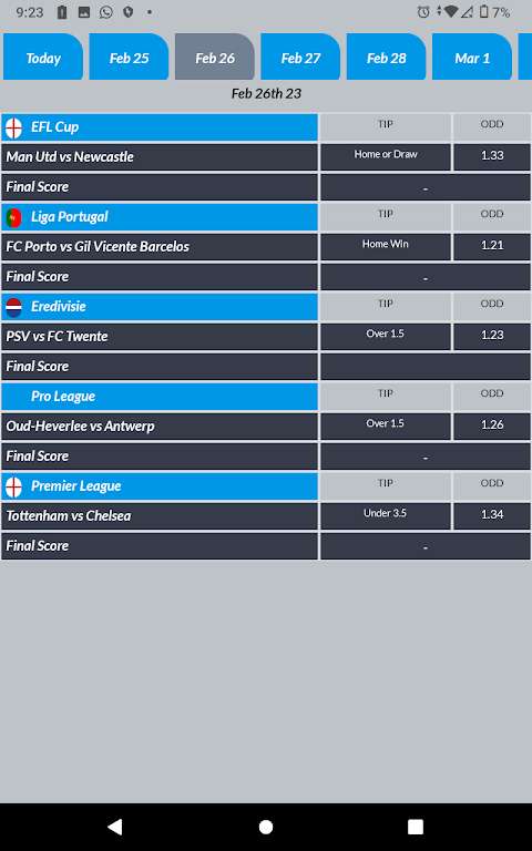 BET WISE TIPS & PREDICTIONS Screenshot 3