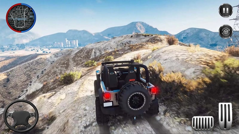 Jeep Offroad 4×4 Driving Games Screenshot 2