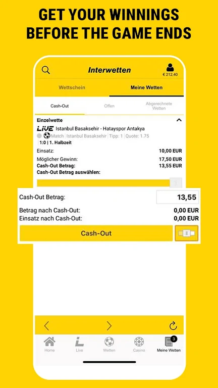 Interwetten Sports Betting Screenshot 3