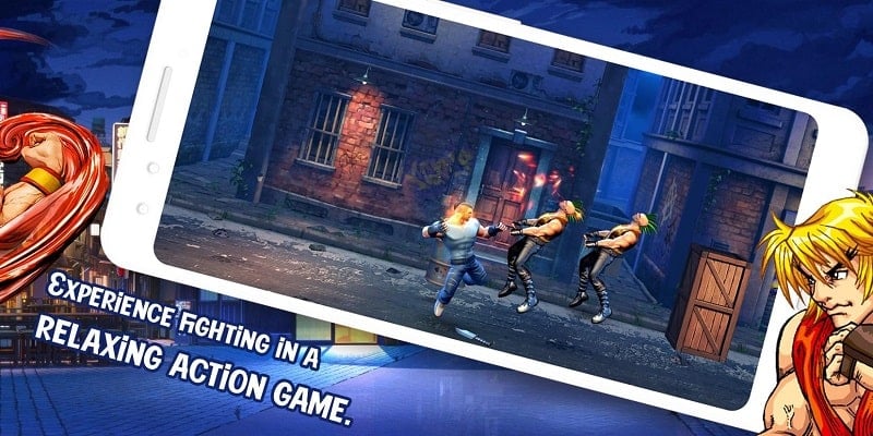 Beat Em Up Street Fight Rage Screenshot 2