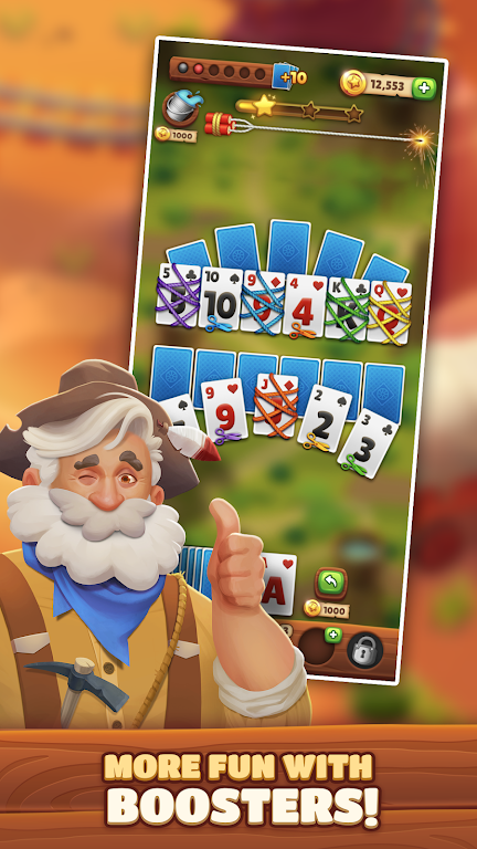 Go West Frontier Solitaire Screenshot 2