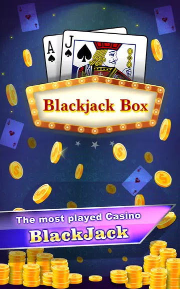 Blackjack  21 Card Game – 21 Blackjack FREE Screenshot 1