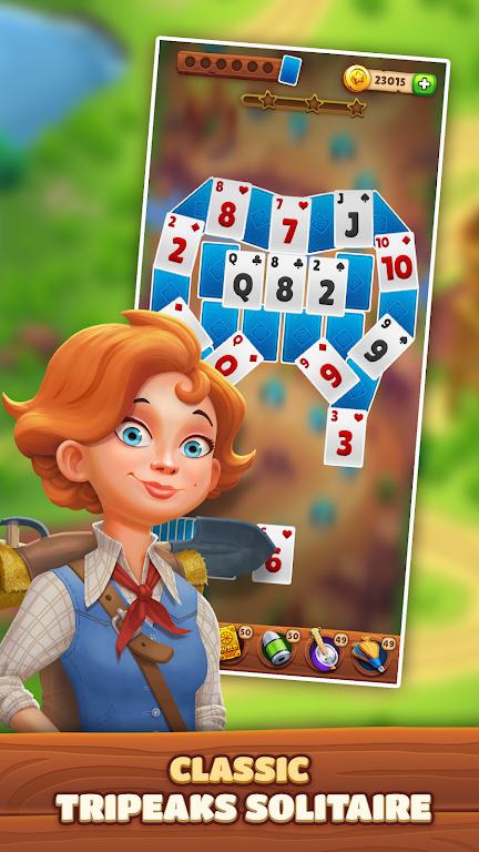 Go West Frontier Solitaire Screenshot 1