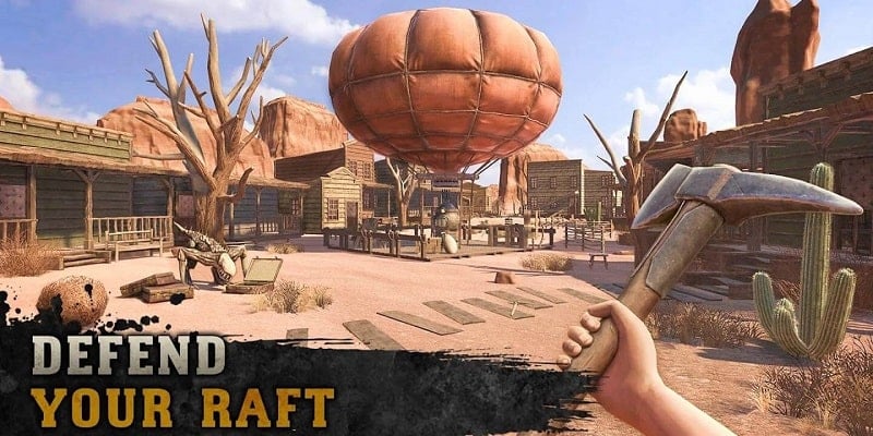 Raft Survival: Desert Nomad Screenshot 1