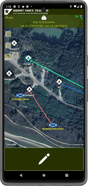 Airsoft Force Tracking Screenshot 3