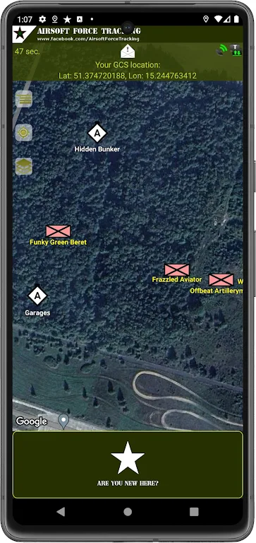 Airsoft Force Tracking Screenshot 1