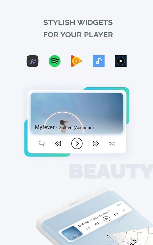 Audio Widget pack Screenshot 2