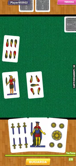 Broom Italian Card Game Online Screenshot 1