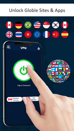 VPN – 100% Free Proxy, Speed, Secured Screenshot 2