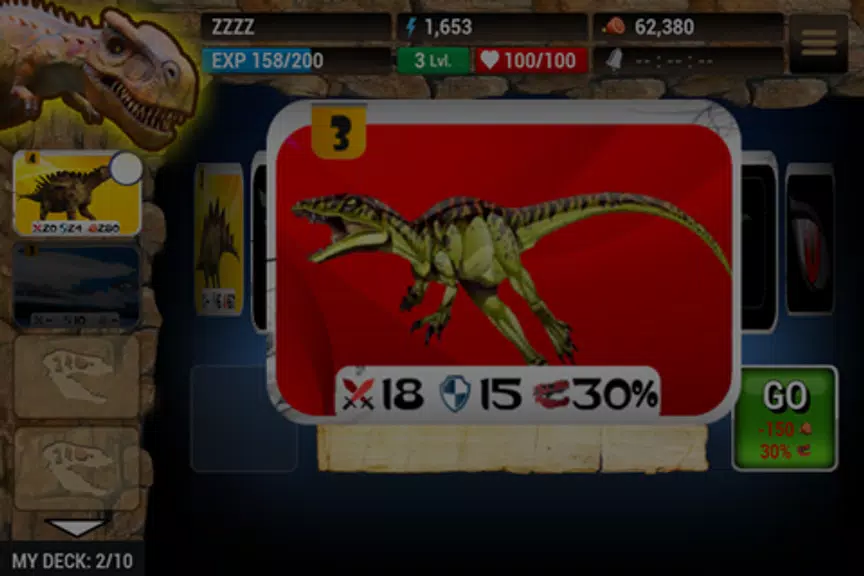 Dinosaur Online Card Wars Screenshot 3