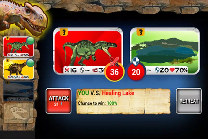 Dinosaur Online Card Wars Screenshot 2