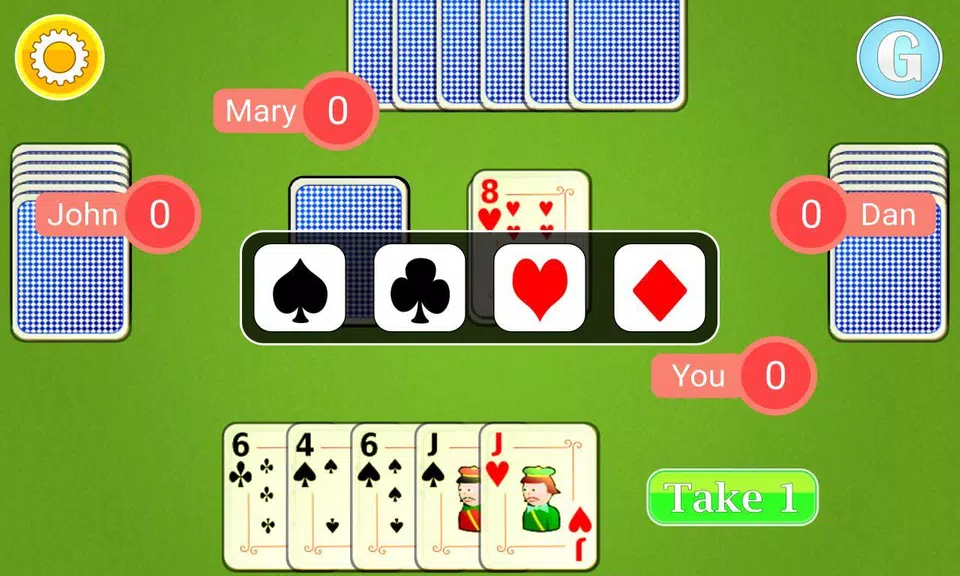 Crazy Eights Mobile Screenshot 2