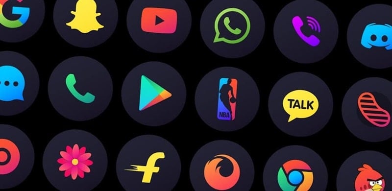 Hera Dark Icon Pack Screenshot 1