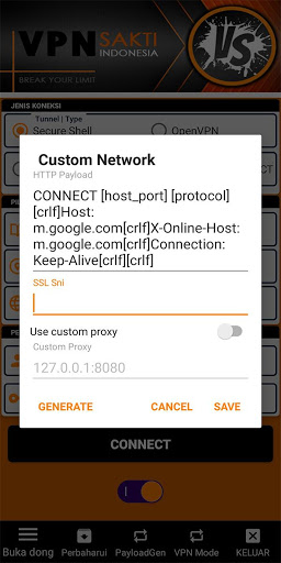VPN SAKTI INDONESIA Screenshot 3