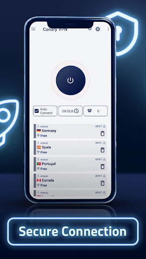 Canary VPN : Fast & Secure Screenshot 1