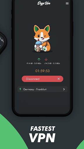 Doge VPN - Free VPN Fastest Free Hotspot VPN Proxy Screenshot 3