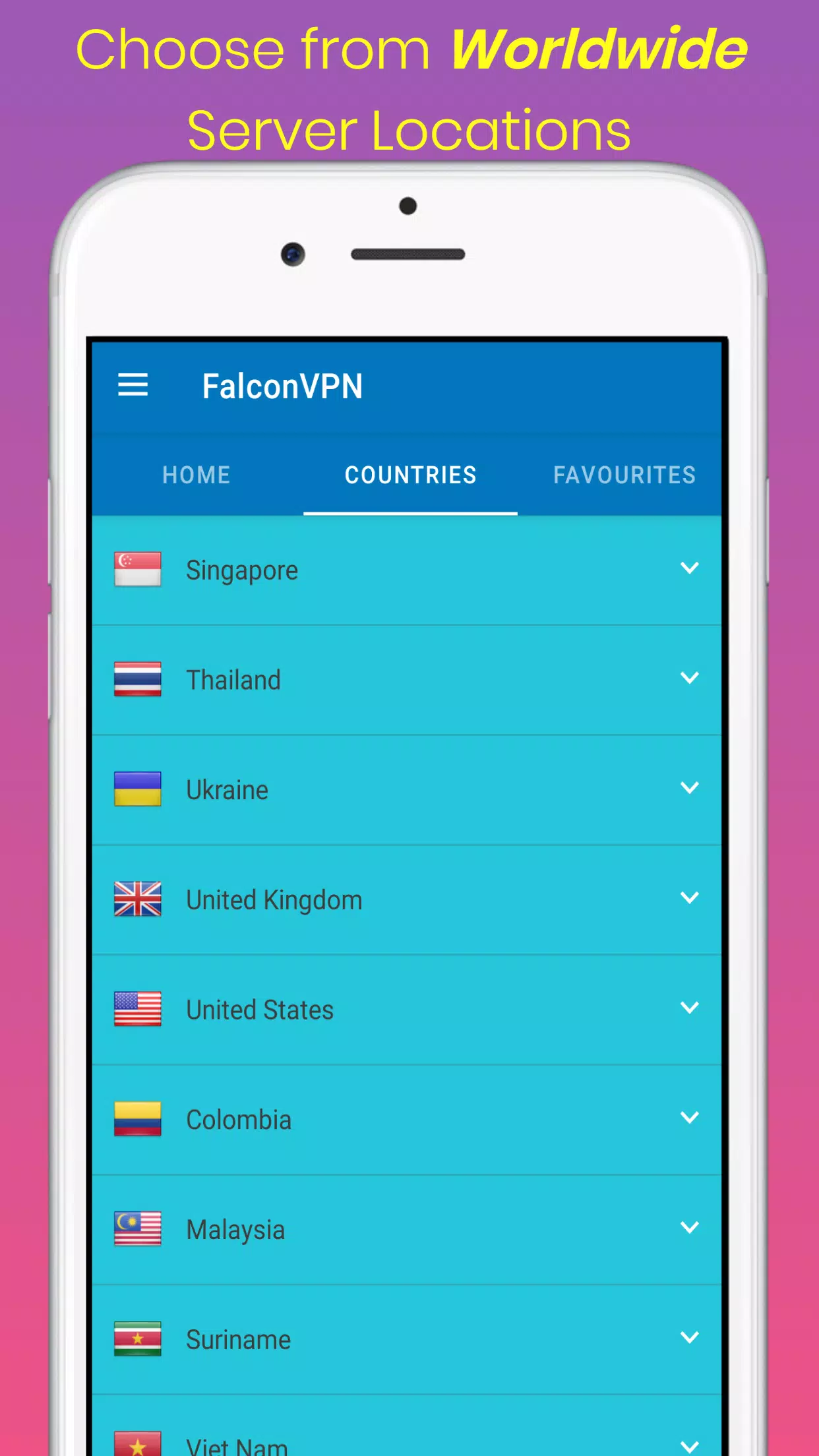 FalconVPN Screenshot 3