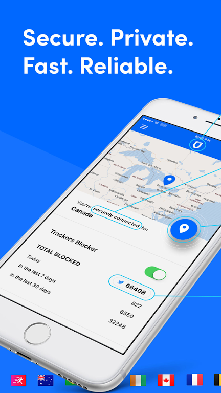 Super VPN Master : Unlimited VPN Proxy (100% Free) Screenshot 2