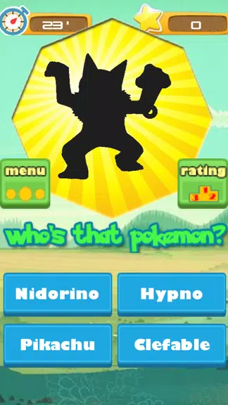 Game: Who's that pokemon? Screenshot 2