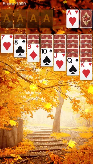 Solitaire: Autumn Love Screenshot 1