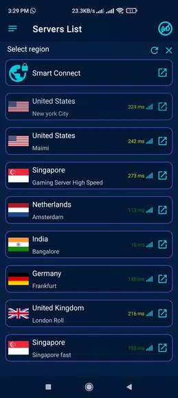 iTop VPN Proxy & Game Booster Screenshot 3