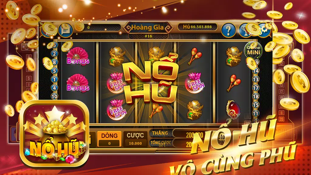 Vuong quoc xeng - Game Slot, no hu, doi thuong Screenshot 2