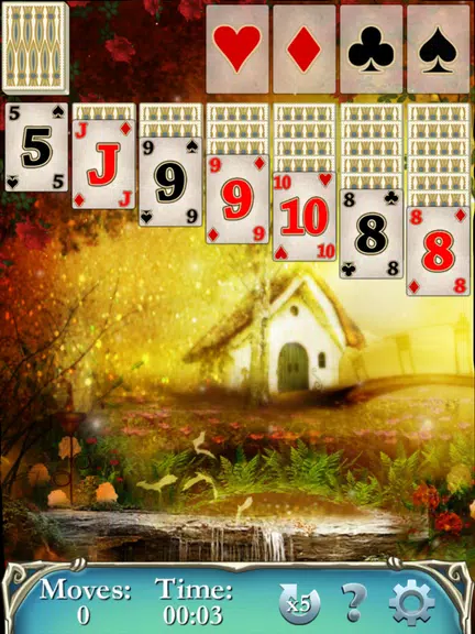 Hidden Solitaire: Happy Place Screenshot 1