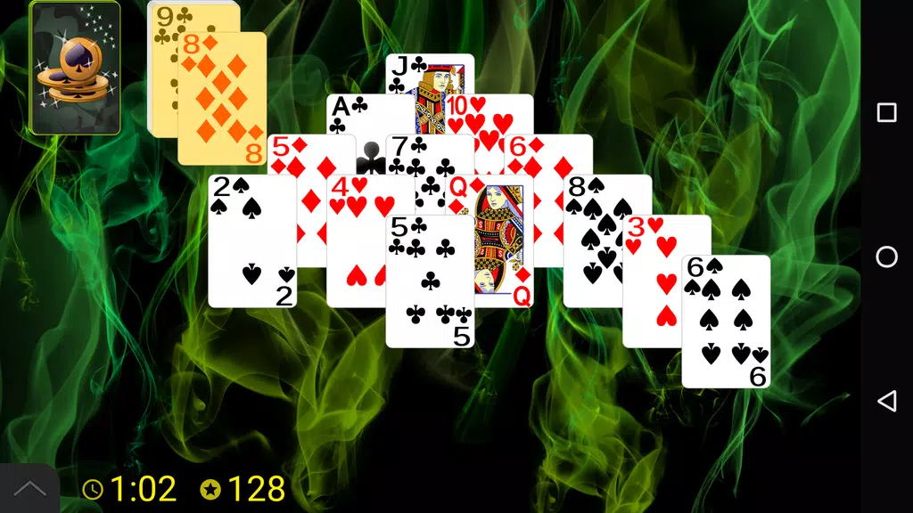 Pyramid Golf Solitaire Screenshot 1