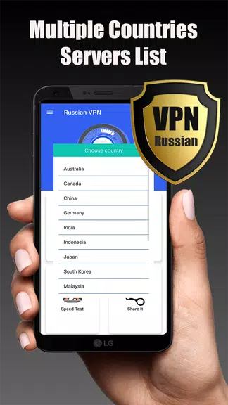 Russian VPN 2020 – Free Russian IP VPN Proxy Screenshot 3