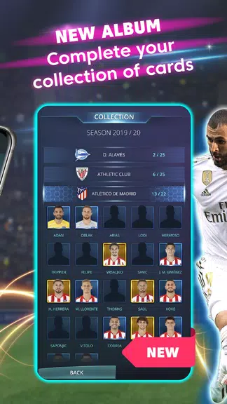 LaLiga Top Cards 2020 - Soccer Card Battle Game Screenshot 4