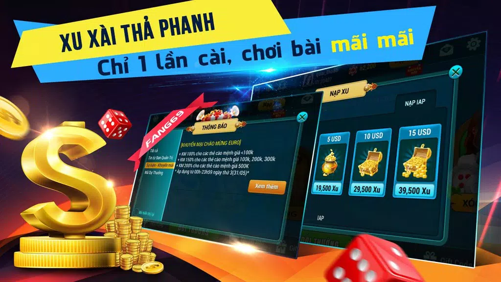 Fang69 – Game Bai Doi Thuong Screenshot 1