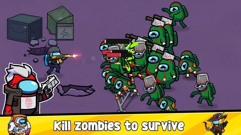 Impostors vs Zombies Screenshot 2